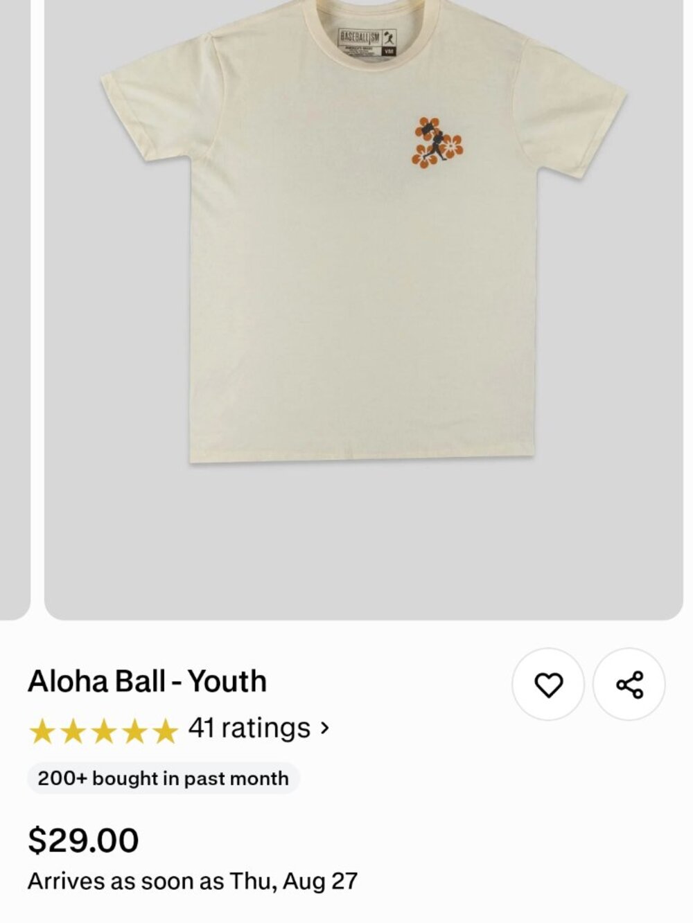 Baseballism Youth XL T-Shirt